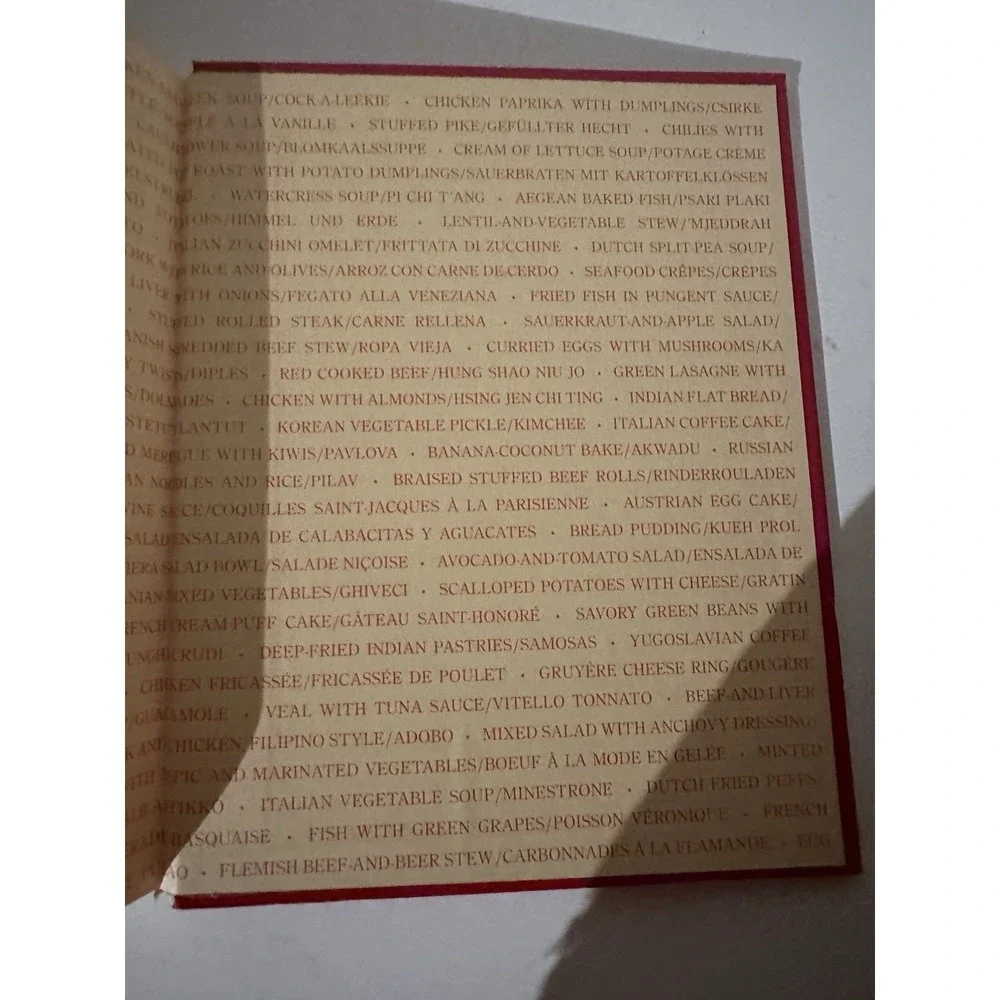 Betty Crocker's International Cookbook Hardcover Mills Betty Croc